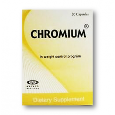 Chromium 200 mcg Mepaco ( Chromium ) 20 capsules 
